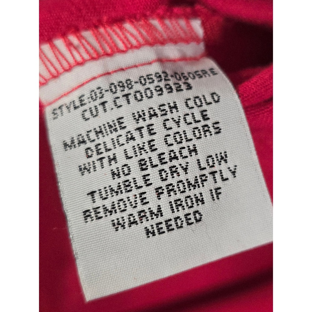 Roper Pink Denim Western Jacket Womens Large Pink Jean Blazer Cowgirl Rodeo Vtg - Picture 11 of 12